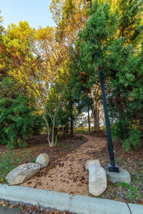 Entrance from Duke Center for Living North Carolina Trail Builder