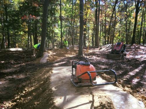 Intermediate Bike Park Tabletop Jumps