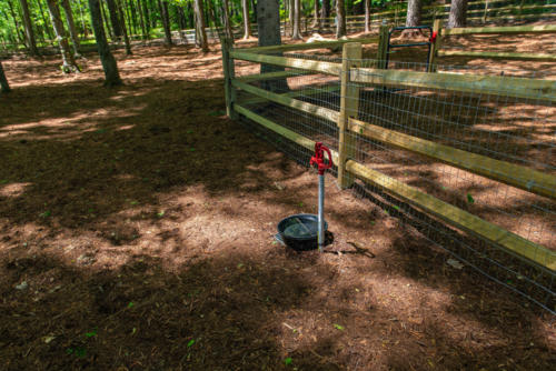 Dog Park Water Station North Carolina Trail Builder