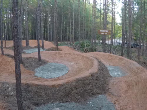 Pump Track Drainage