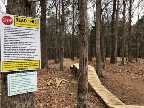 Bike Park Sign