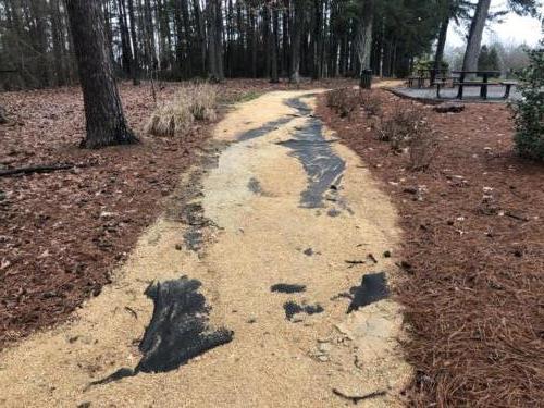 Trail Washout