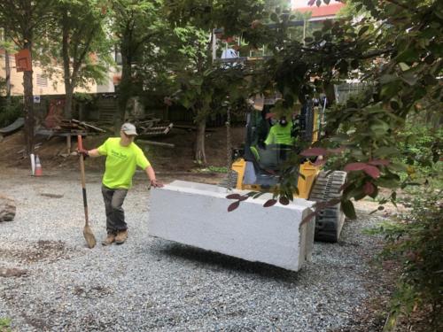 Concrete Retaining Wall