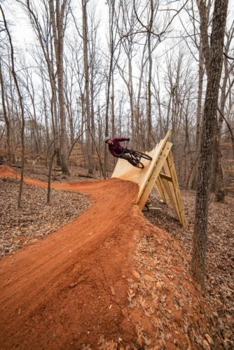 North Carolina Trail Design Curved Wallride