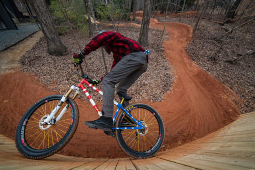 North Carolina Trail Design Curved Wallride