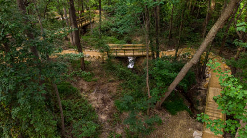 Aerial Trail View